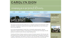 Desktop Screenshot of carolyndion.com